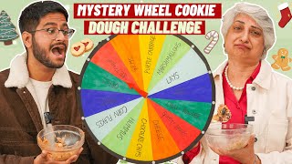 CRAZY MYSTERY WHEEL COOKIE DOUGH CHALLENGE WITH MOM  | Christmas Special Video | Fun Challenge