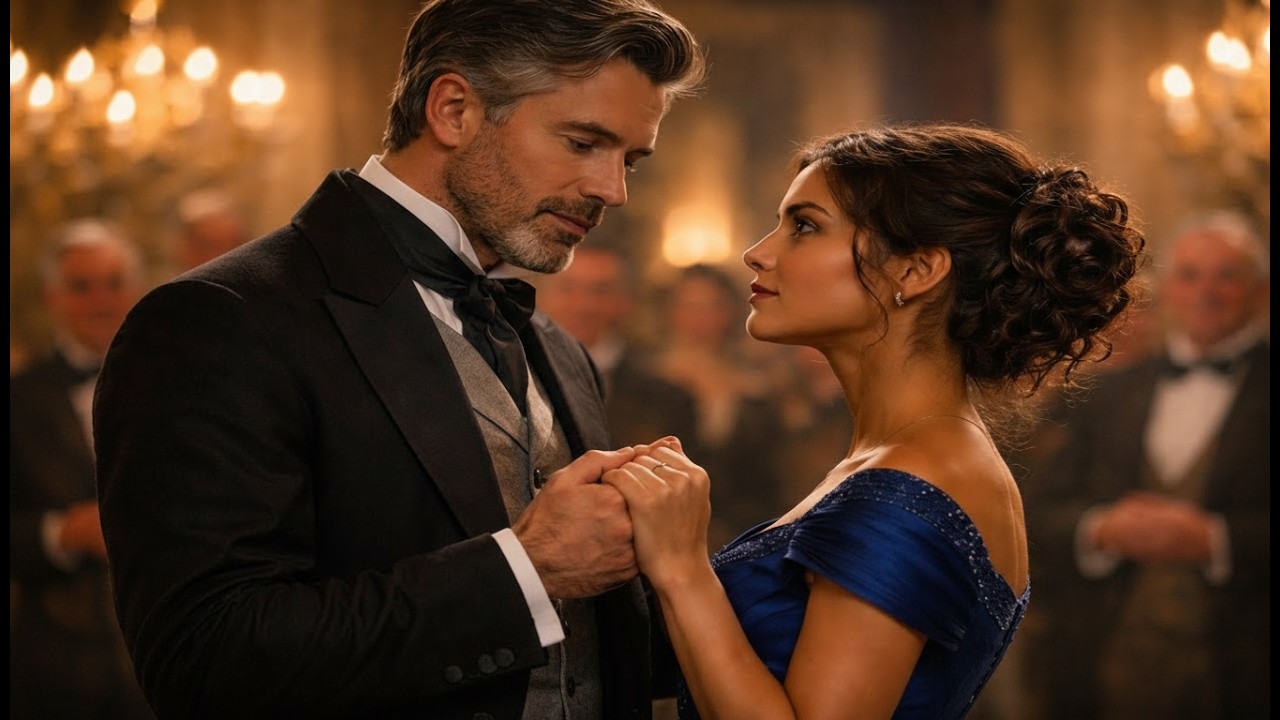 «Никто не танцевал с СЛЕПЫМ герцогом»… но толпа ЗАМОЛЧАЛА, когда прекрасная девушка взяла его за