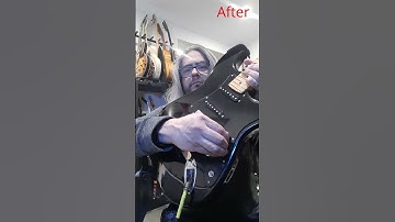 Ulbrick NRS (Noise Reduction System) RWM before and after #guitar #fender #guitarist #noisereduction