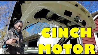 Tesla Model S Cinch Motor- can make the car mostly unusable (cannot be locked)