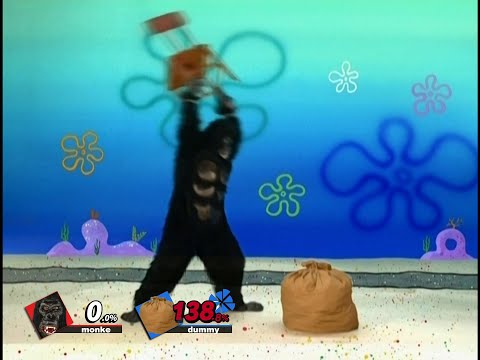 Ssbu Spongebob Gorilla Attack