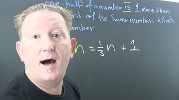 Linear Equation Word Problem with Fractions; Translate and Solve