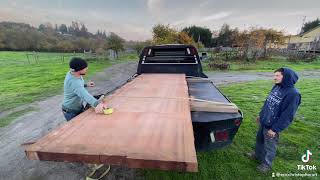 Living My American Dream Eric Christopher Art - Live Edge Wood Slabs Eca Tv