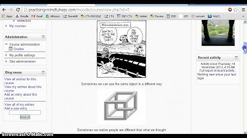 The role of Student on Moodle 2.5