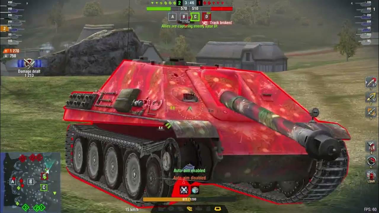World of tank blitz (wotb) — SMV CC56 ACE(M) Gameplay [full upgraded