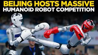 ROBOT OLYMPICS LIVE | Crazy Robot Fails, Fires & Crashes at Beijing Humanoid Games