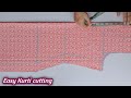 kurti/suit cutting and stitching step by step/Easy kurti cutting for beginners with very useful tips