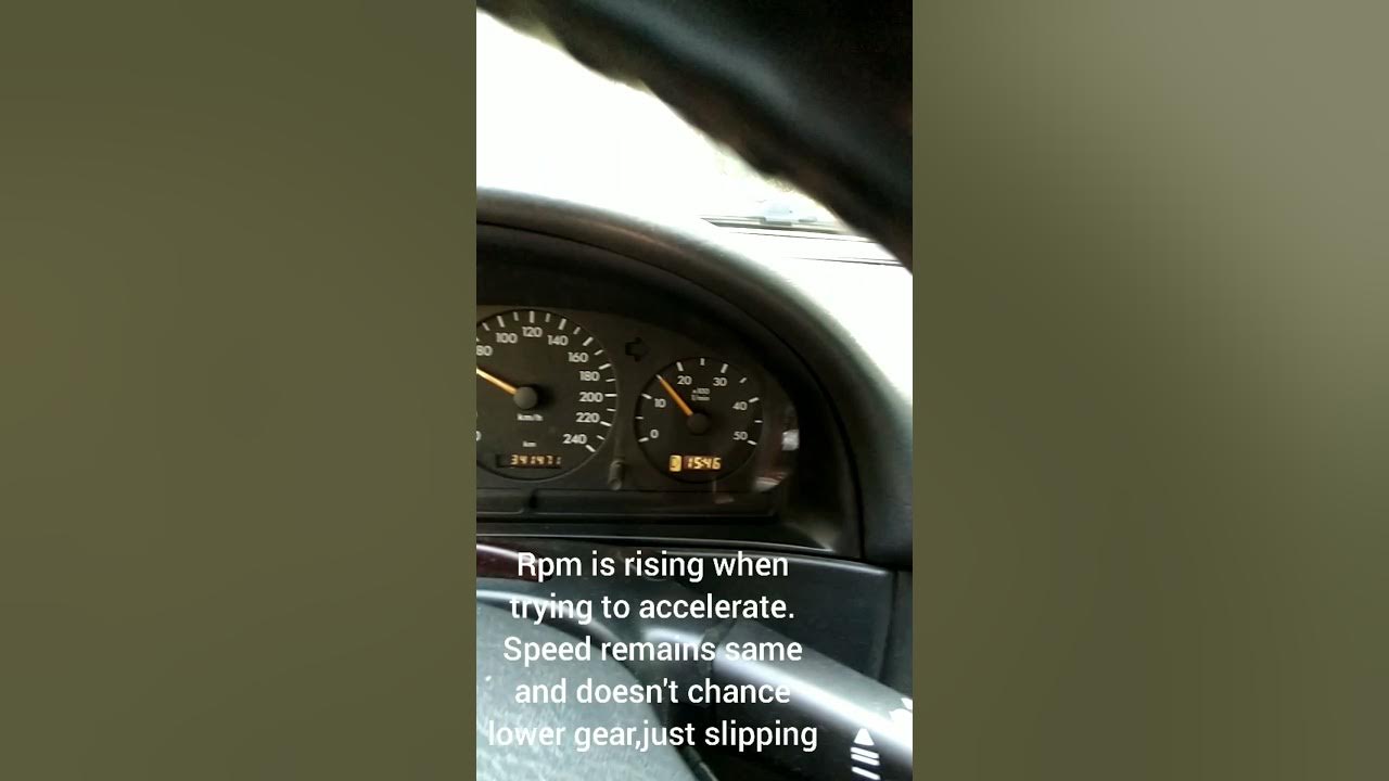 Mercedes-benz 722.6 torque converter slipping - YouTube