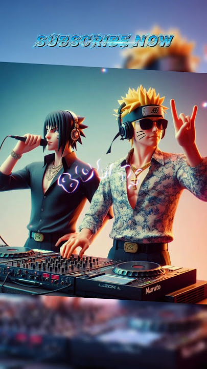 LAGU DJ HAPPY AJALAH COVER AI NARUTO feat SASUKE #anime #coverai  #narutoedit