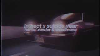 in heat x suicide year (slowed + reverb) Resimi