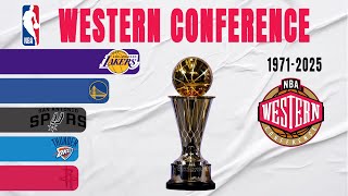 Nba Western Conference All Winners 1971-2025