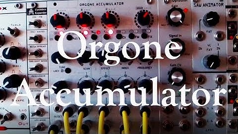 Orgone Accumulator + Reflex Liveloop + Chaos Computer + Pithoprakta = Glitch