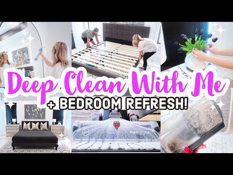2022 ULTIMATE SPRING CLEAN WITH ME | DEEP CLEANING + BEDROOM REFRESH | EXTREME CLEANING MOTIVATION