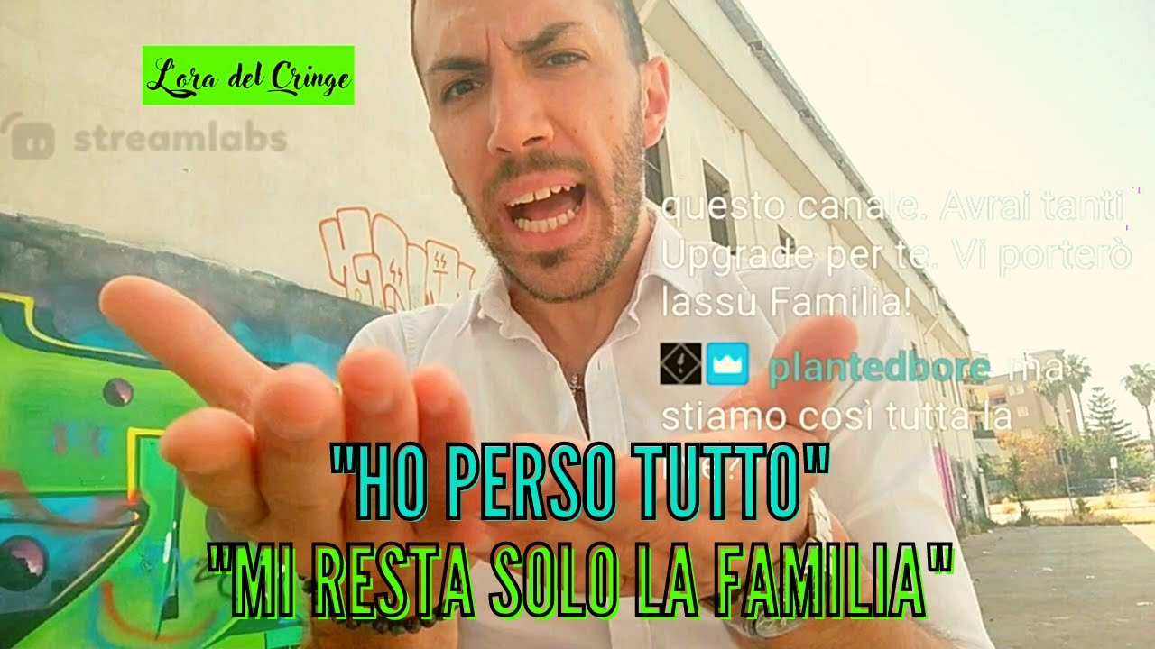 LICCARDO ROSARIO , AMARO SFOGO IN LIVE: “IO PRESO DI MIRA DA 2 ANNI. HO PERSO TUTTO” pt. 1/2