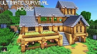 ⚒️Minecraft | How to Build Ultimate Survival House 🏡
