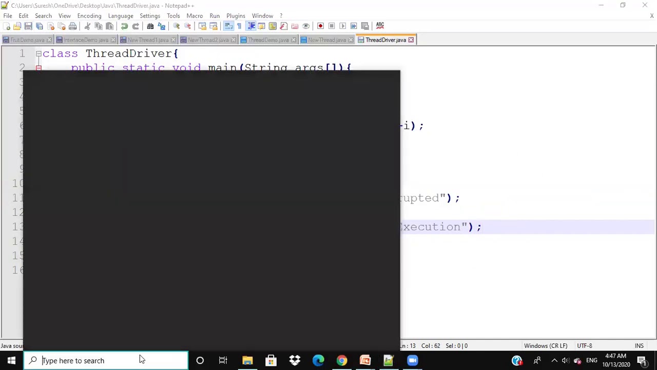 Java Programming | UNIT III | Thread Creation - YouTube