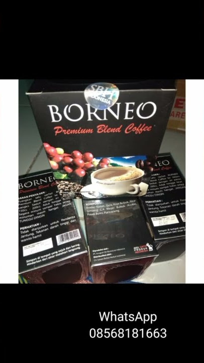 Jual Kopi Borneo Premium Blend coffe for man | WhatsApp 08568181663