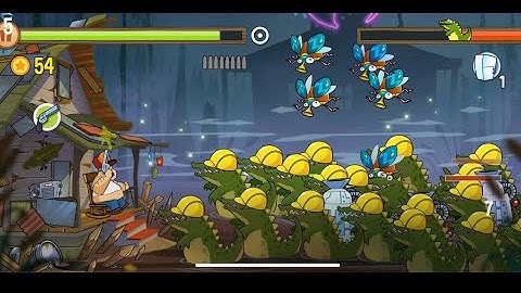 Swamp Attack: Challenge 58: iOS Gameplay [60 FPS]