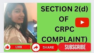 Complaint 2(d)Crpc @Lawofconjury