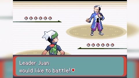 Pokemon Inclement Emerald Challenge Mode - Leader Juan