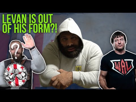 Levan is out of his form?! Practicing for Devon Larratt [with subtitles!] @GeorgianArmwrestling
