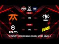 🔴 Valorant Tiếng Việt :  FNC vs BBL - GX vs NAVI | PLAYOFFS | VCT EMEA | BLV Người Mão