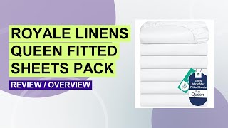 Royale Linens 6-Pack Queen Fitted Sheets Review – Ultra Soft & Wrinkle Resistant!