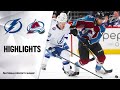 NHL Highlights: Lightning vs Avalanche 02/17/20 🏒