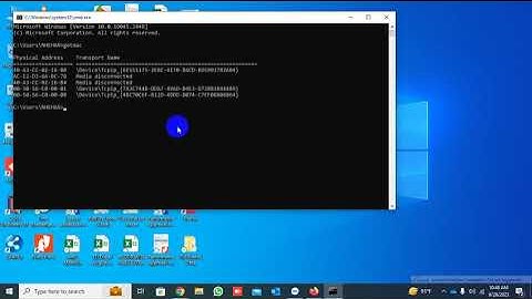 How do I find MAC address in windows 7/8/10/11