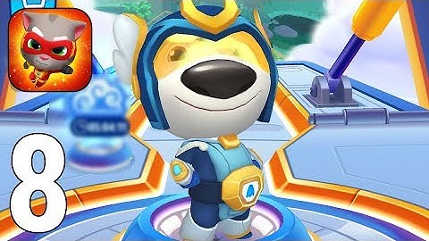 Talking Tom Hero Dash Gameplay Walkthrough Part 8 - Super Hurricane Hank [iOS/Android Games]