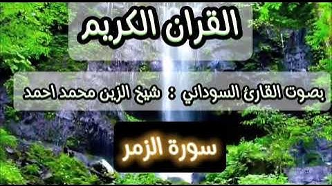سورة الزمر#شيخ_الزين #سورة_الزمر #تلاوات_سودانية #القرآن_الكريم #sudan #quran #new