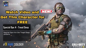 How to Get FREE Special Ops 4 - Tread Deep by Watching Video or Stream in Cod Mobile