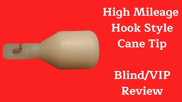 Ambutech High Mileage Hook Style Cane Tip   Product Review