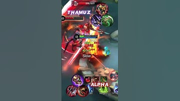 Thamuz vs Alpha Counter items mlbb