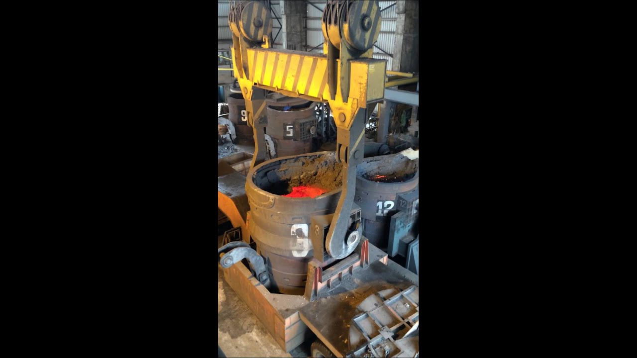 Steel Mill Ladle YouTube