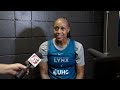 "I Know My Role On This Team, And I Know My Ability" | Tiffany Mitchell Shootaround Sound | 07.20.23