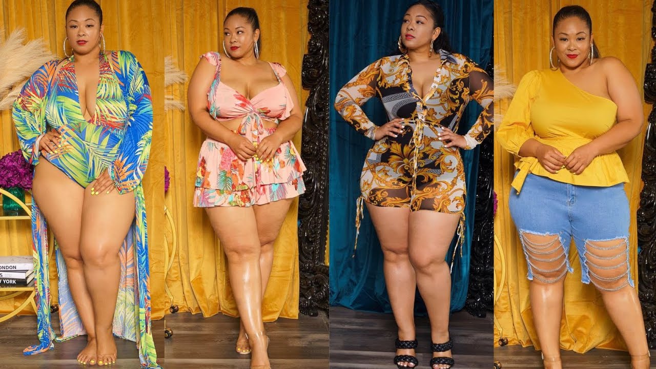 Curvy women latest gorgeous fashion👗 dresses,plus size women 