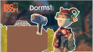 RecRoom | Tutorial | How to make large dorms!