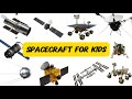 Spacecraft for kids🛰️🚀/ Voyager, Hubble telescope, Mars rovers, Mangalyaan, ISS/ Interesting facts