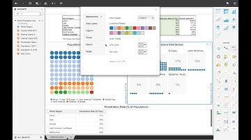 Vitara Waffle Charts for MicroStrategy