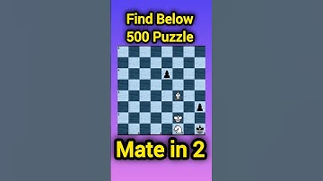 Mate in 2 – Solve This Puzzle! #chess #chessvibes #puzzle ❤️😉🤔🌀🧩#trend