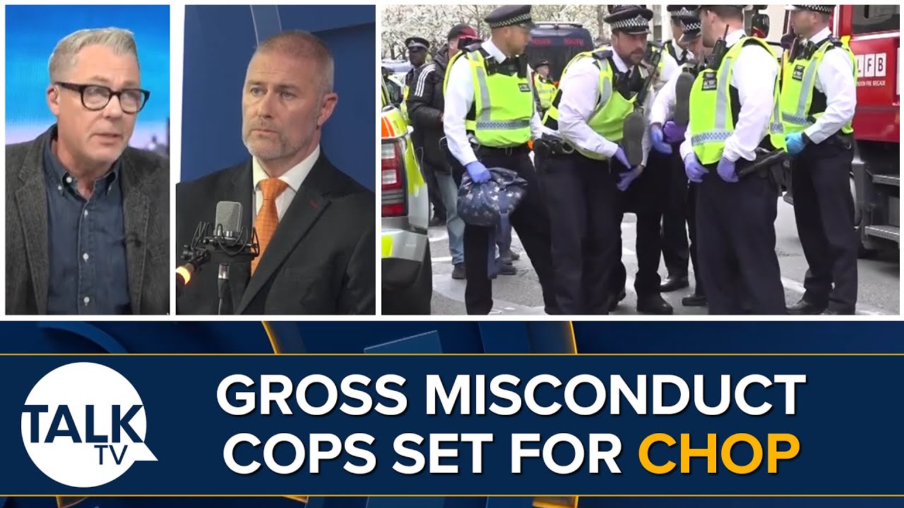 Officers Getting Sacked For Gross Misconduct “Could Take Six To Eight ...