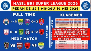 Hasil Liga 1 2025 - Persija vs Persib - Klasemen Liga 1 2025 Terbaru Hari Ini - Liga 1 Indonesia