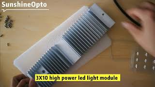 3x10 high power led module.mp4 Guide