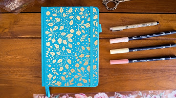 2026 New Bullet Journal Setup 🌸 Simple, Pretty & Floral Planner Theme