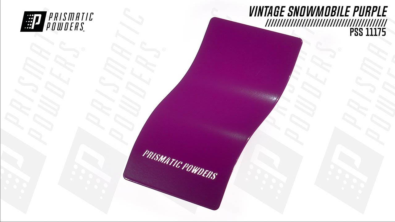 Vintage Snowmobile Purple | PSS-11175 | Prismatic Powders