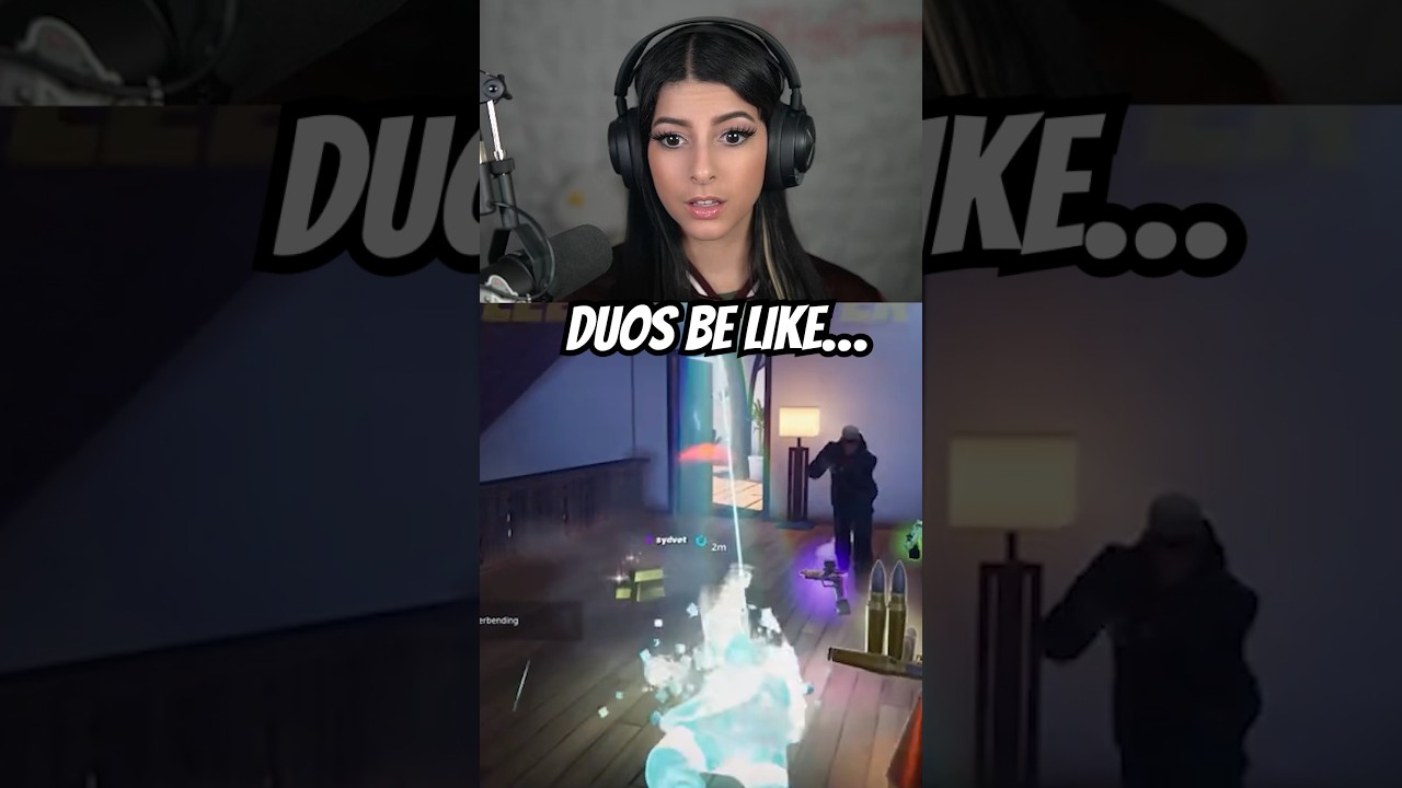 duos be like 😭 #fortnite #gamer #gaming #reaction