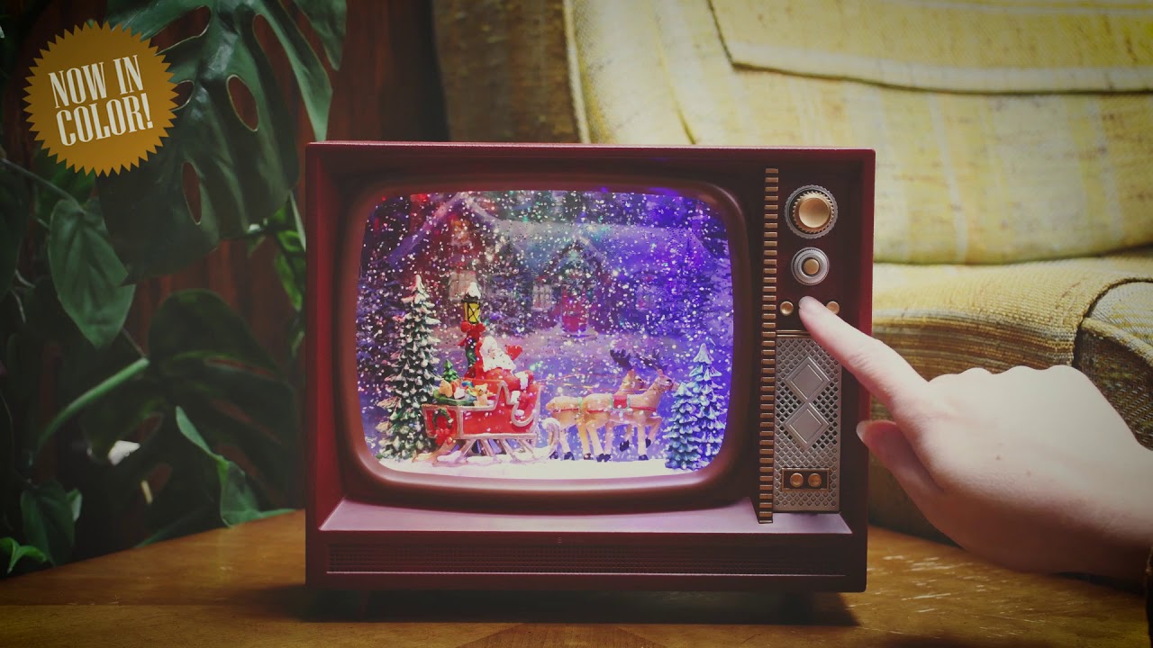 Retro TV Snowglobe YouTube