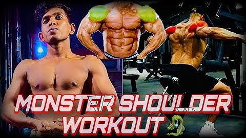 Shoulder Workout 🐉🔥 | Ultimate Gym Motivation😱 #shoulder #gym #viralvideo #fitnessboysandip