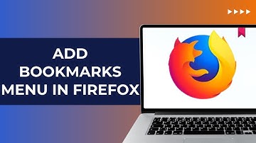 Add Bookmarks Menu In Firefox | Enable Menu Bar